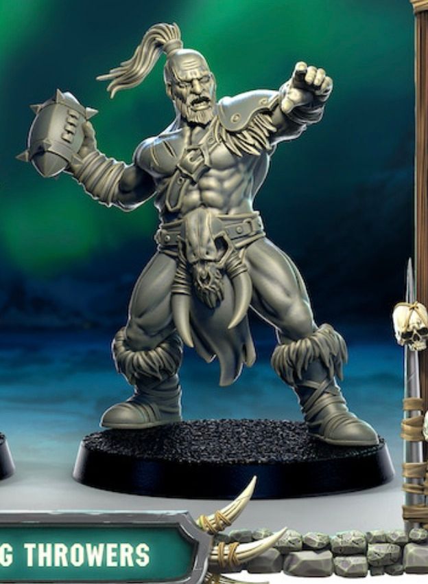 Norse Thrower - Punga Miniatures (North Warriors)