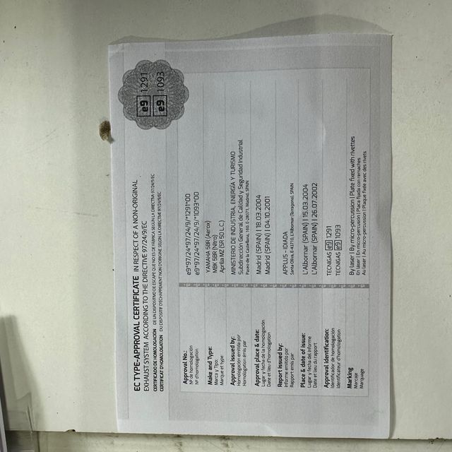 Escape HONDA 75 Scoopy 75 Tecnigas