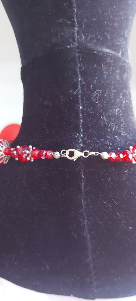 Collier artigianale con cristalli Swarovski