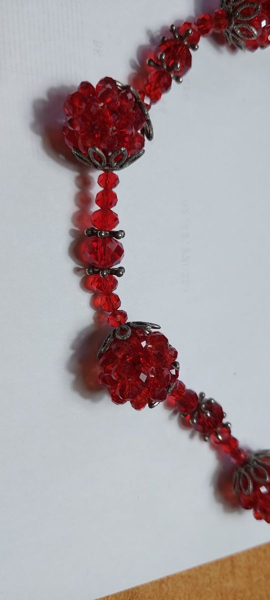 Collier artigianale con cristalli Swarovski