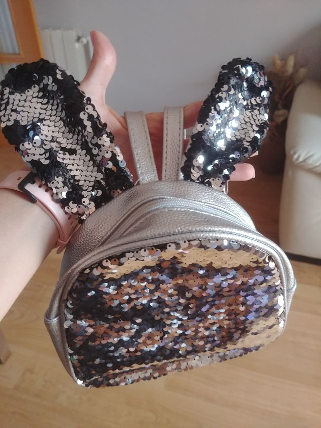 Mini mochila lentejuelas