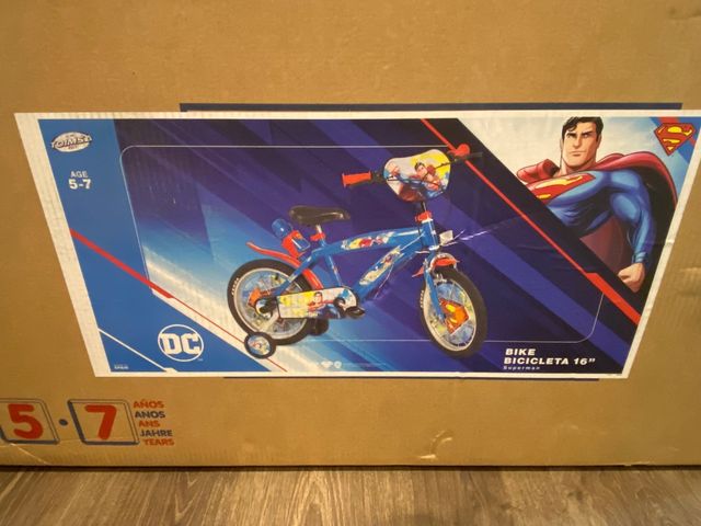Bicicleta Superman 16''