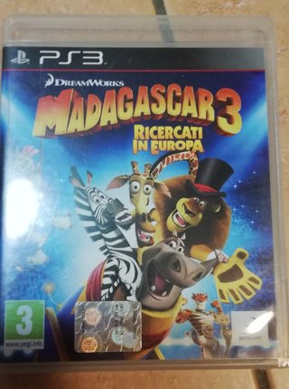 Jeu PS3 Dreamworks Madagascar 3 - Version Européenne, Bon état, Boîtier Et Instructions Inclus