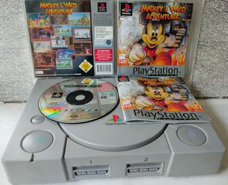 DISNEY MICKEY´S WILD ADVENTURE PS1+1CONSOLA GRATIS