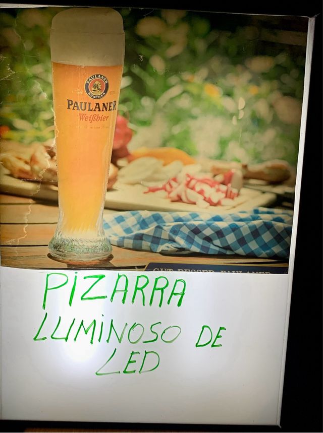 Luminoso, pizarra led