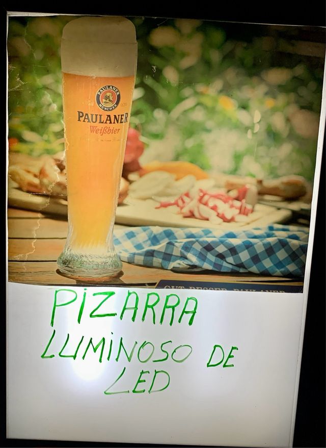 Luminoso, pizarra led