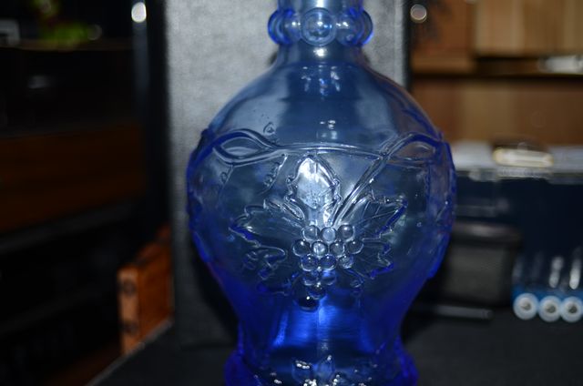 decantador cobalto azul.