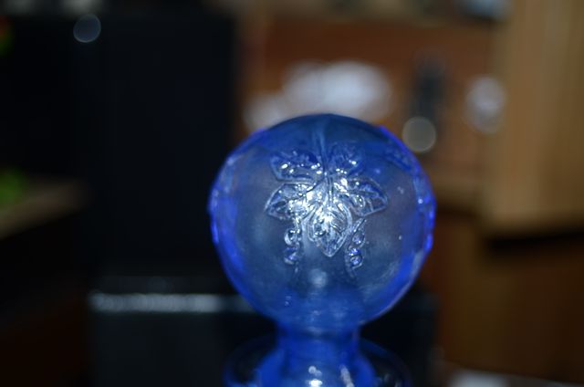 decantador cobalto azul.