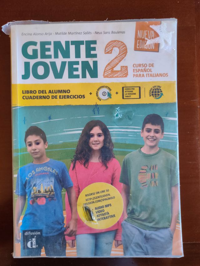 Gente Joven 2 - Libro di Spagnolo nuova edizione