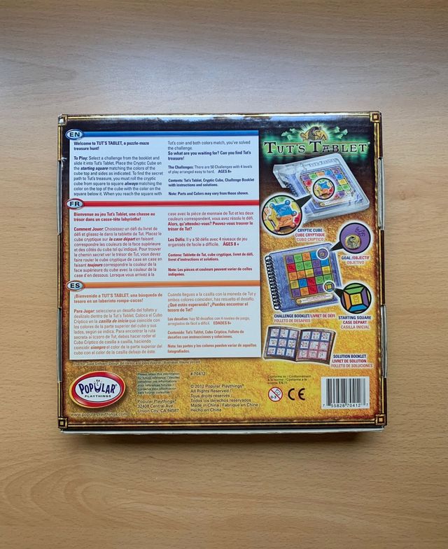 Juego de mesa Tut’s Tablet