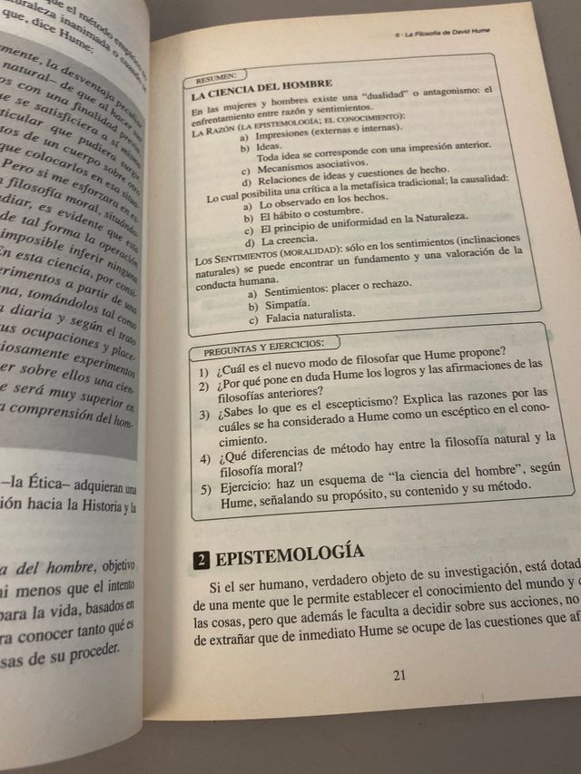 Hume 2°Bachillerato