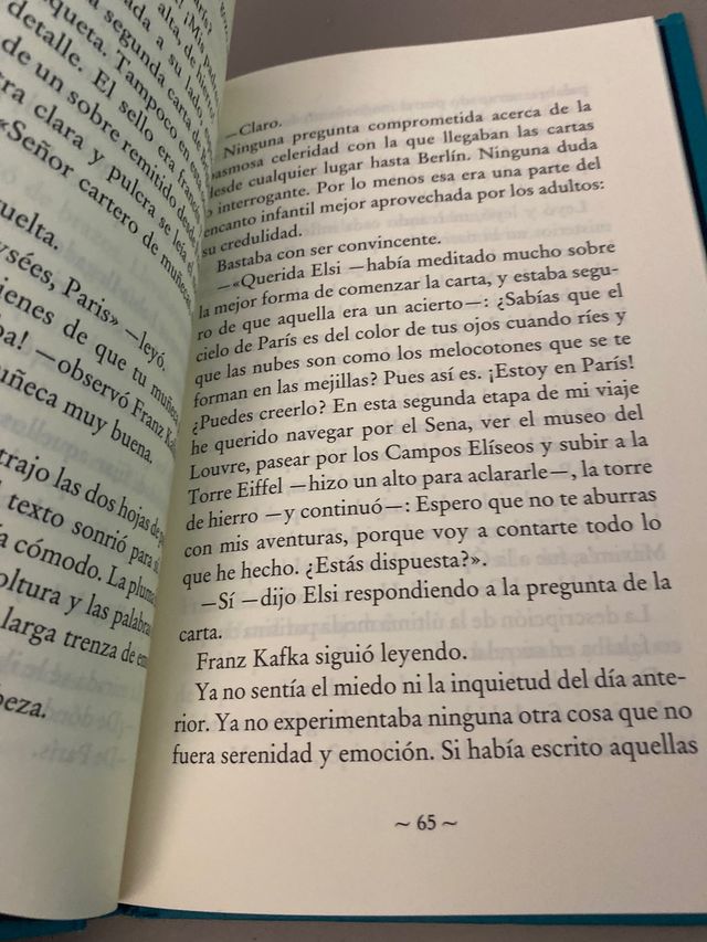 Kafka y la muñeca viajera