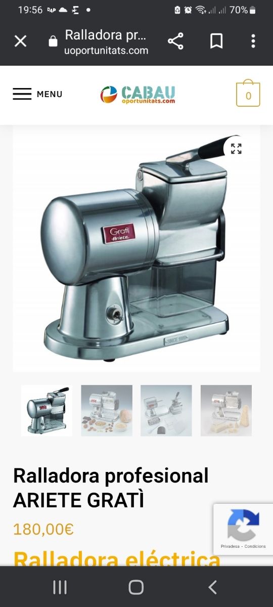 grati profesional ariete 