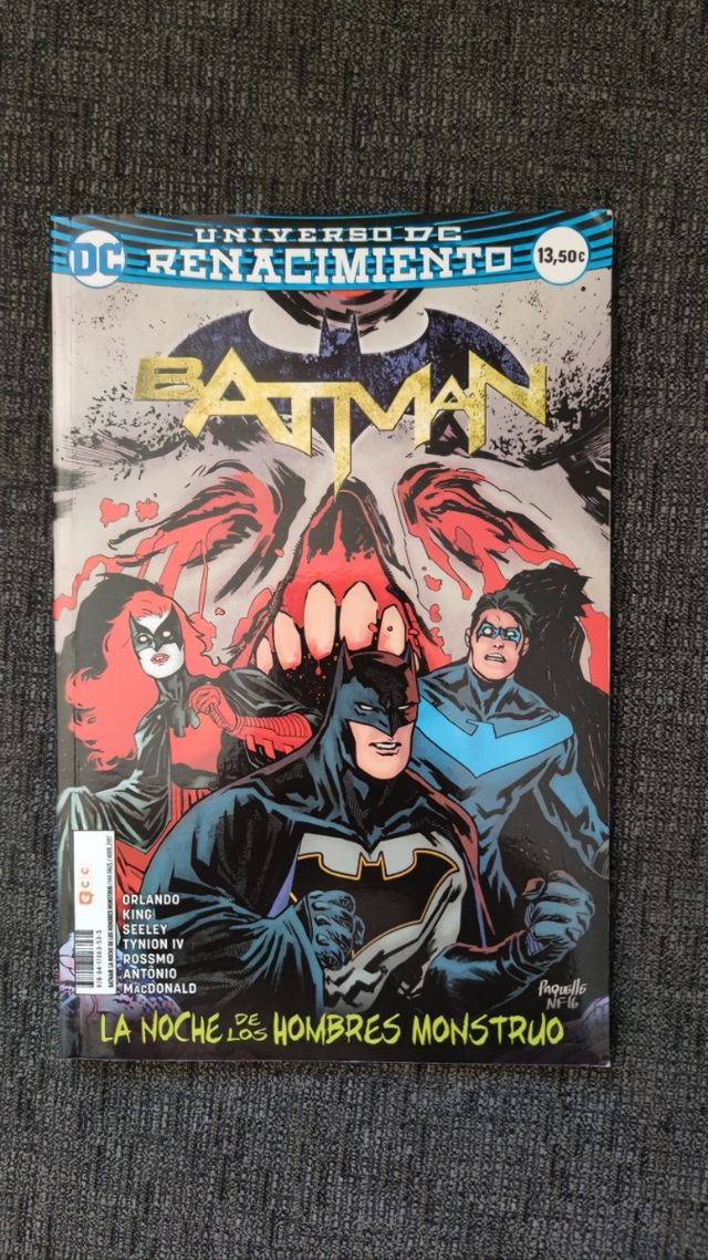 Batman Renacimiento Universo DC.