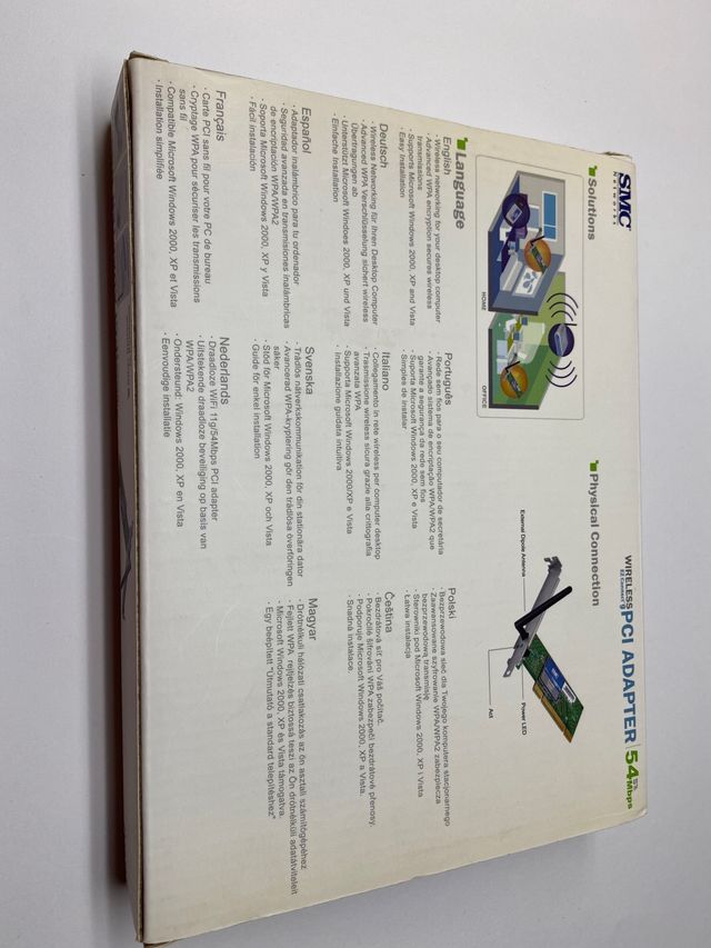 Tarjeta wifi SMC SMCWPCI-G2