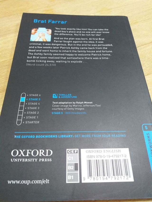 Brat Farrar ISBN 9780194792172