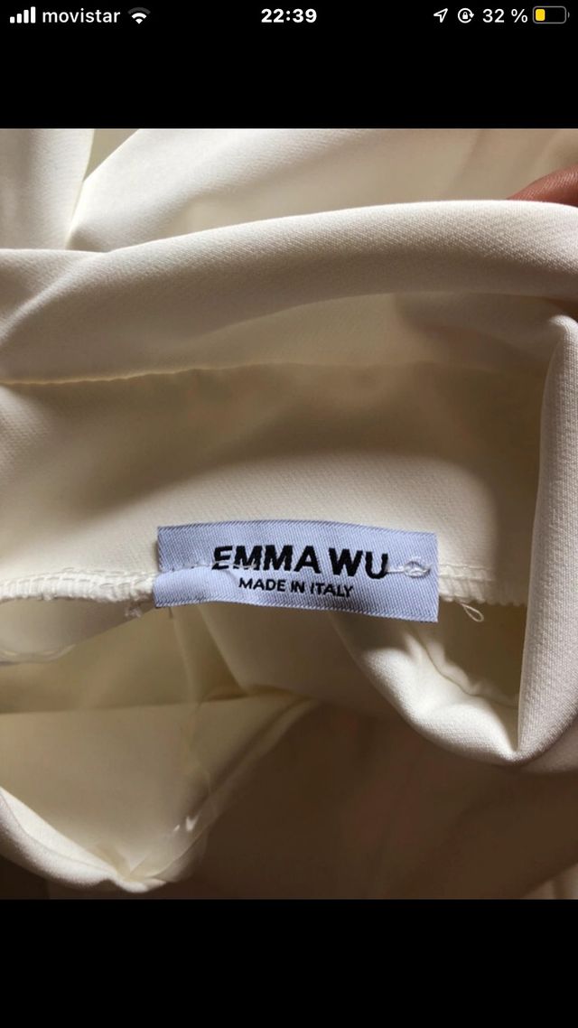 Mono largo blanco nuevo a estrenar