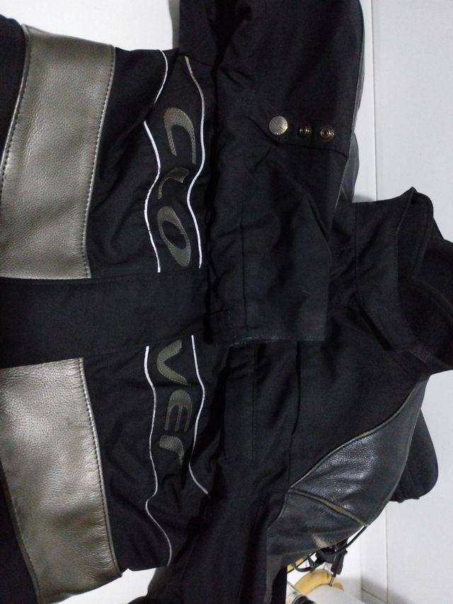 Giacca moto donna Clover taglia L