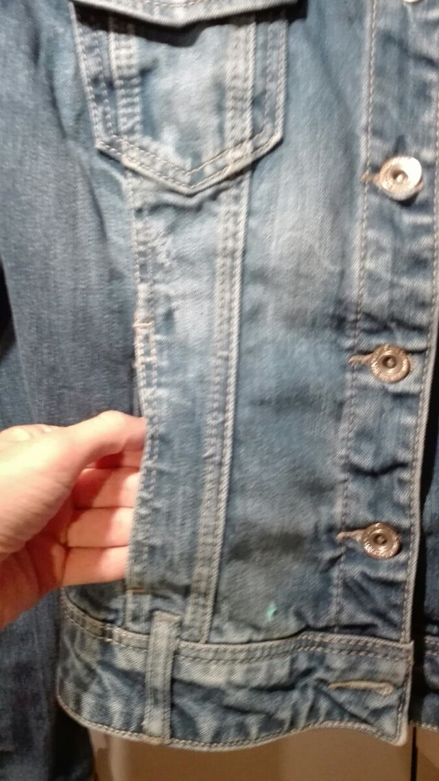 chaqueta vaquera Stradivarius talla M