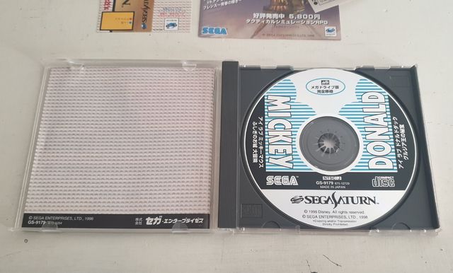 i love mickey & donald sega saturn