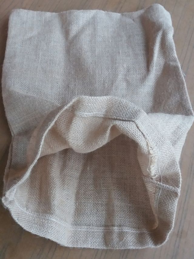 bossa de roba de sac, manualitats, etc.