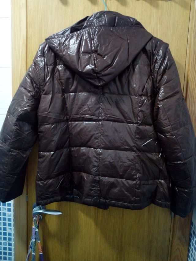 ETIEM CAZADORA CORTA MARRON CHOCOLATE