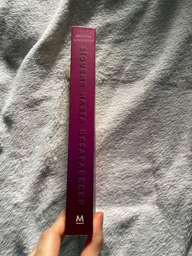 Libro Sígueme Hasta Desaparecer de Brenna Yovanoff