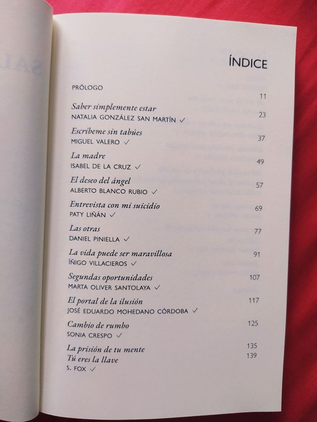 Libro Suicidio salió del Grupo
