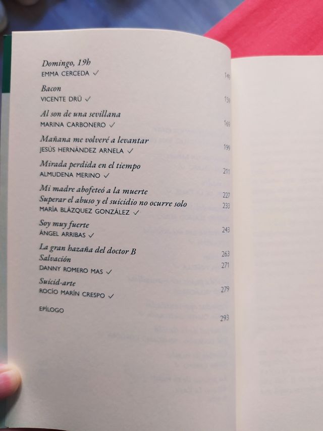 Libro Suicidio salió del Grupo