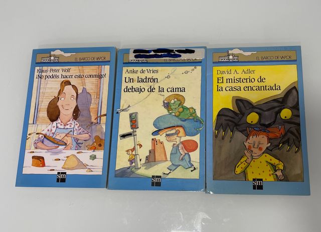 LIBROS INFANTILES BARCO DE VAPOR. A PARTIR 7 AÑOS