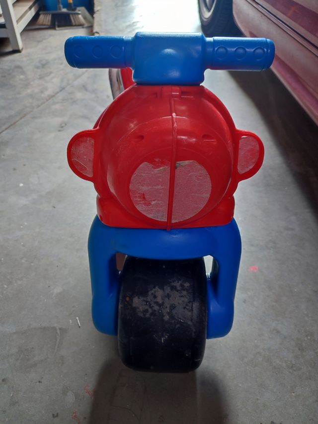 Moto plastico niño