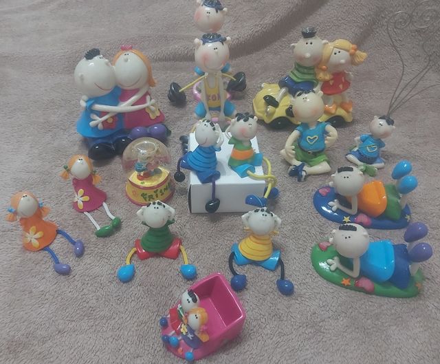 Figuras decoración FRIENDS COMO NUEVAS