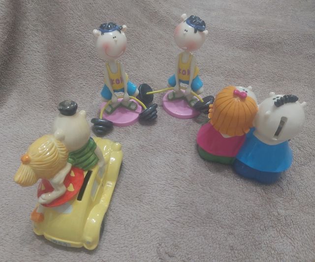 Figuras decoración FRIENDS COMO NUEVAS