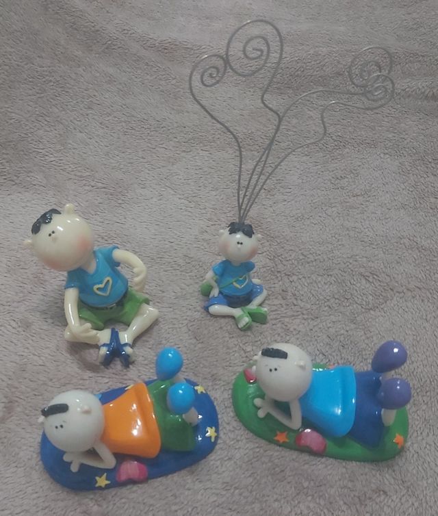 Figuras decoración FRIENDS COMO NUEVAS