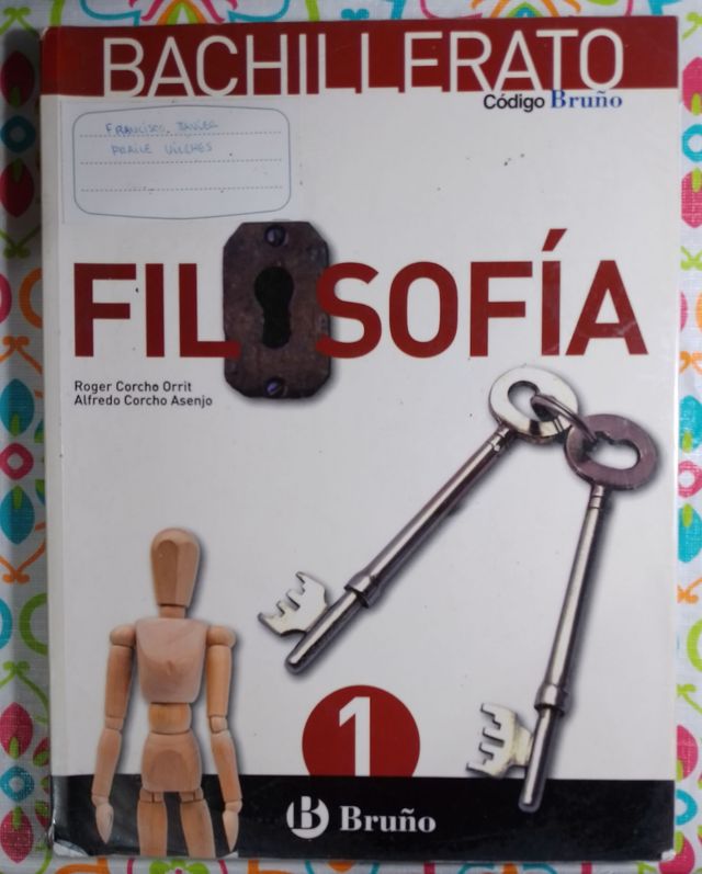 libro filosofía 1 bachillerato
