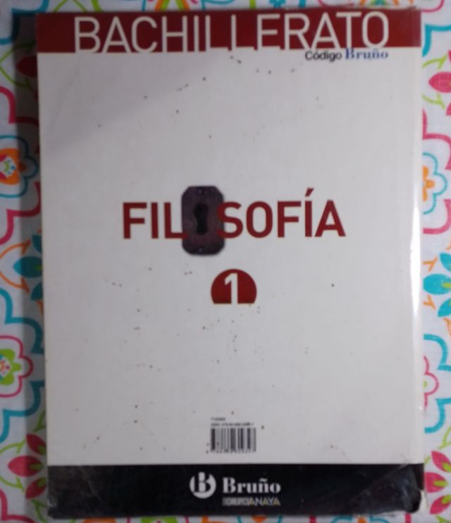 libro filosofía 1 bachillerato