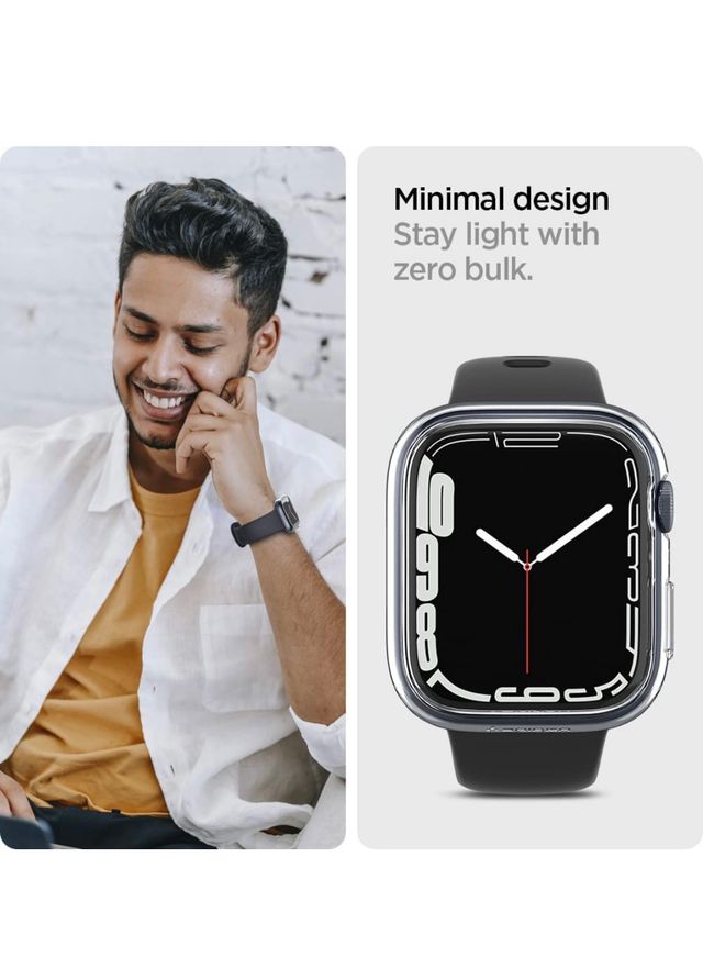 Funda Transparente Apple Watch Series 8 7 45mm