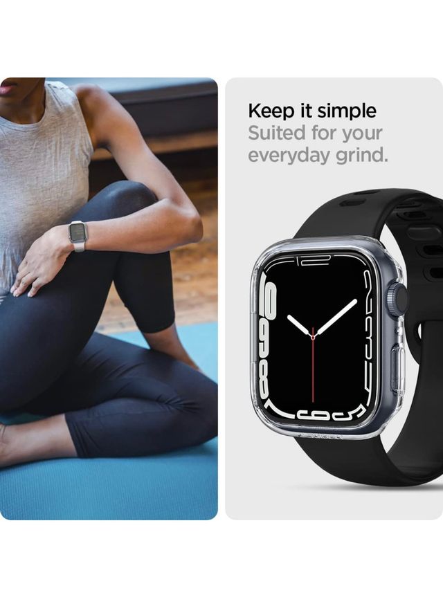 Funda Transparente Apple Watch Series 8 7 45mm