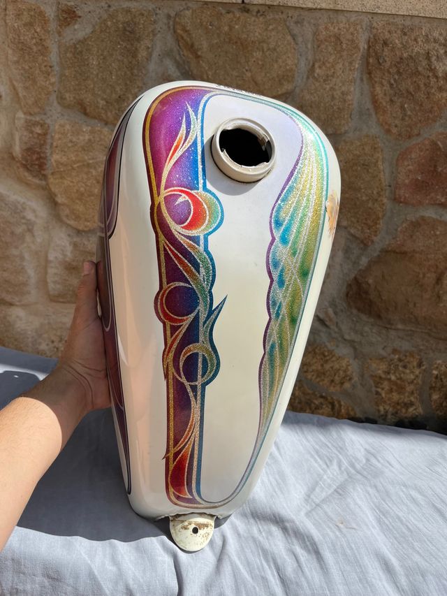 Depósito Harle Davidson Chopper custom 