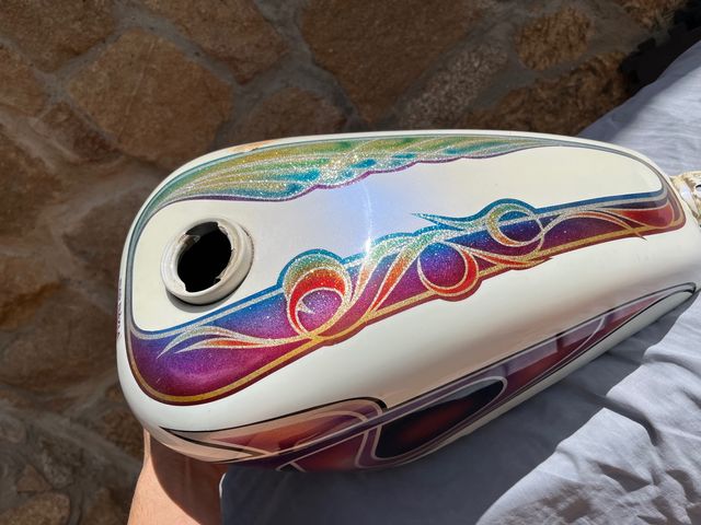 Depósito Harle Davidson Chopper custom 