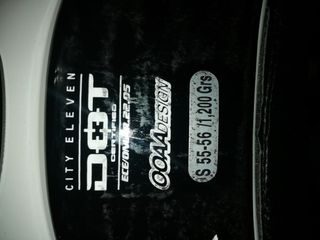 Casco de moto 