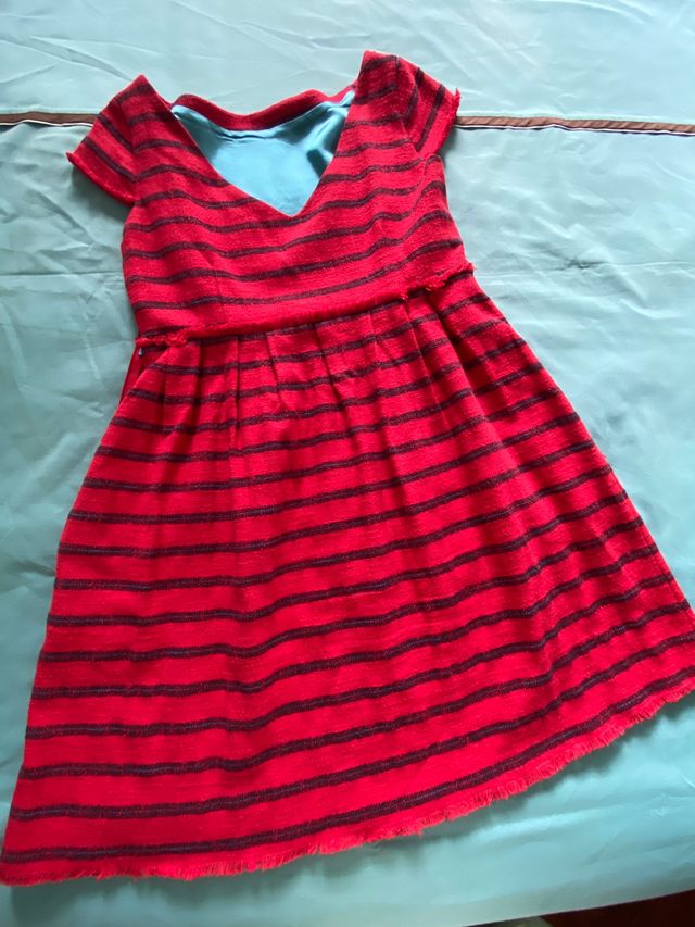 Vestido del Ganso, rojo, talla 38