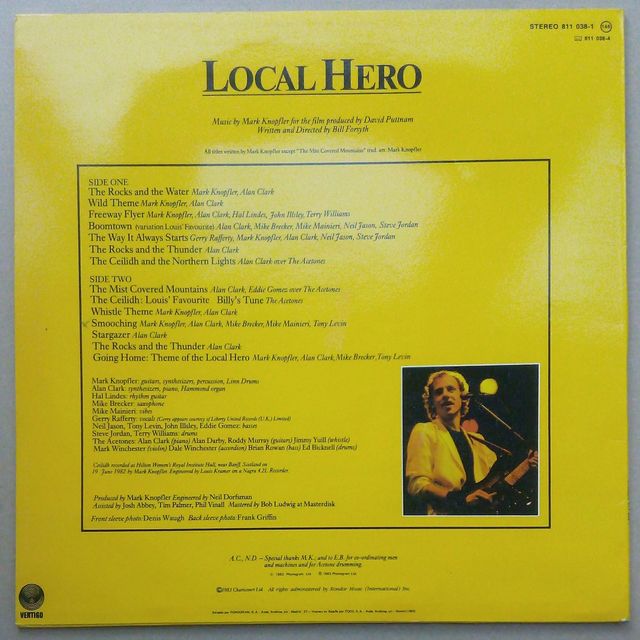 LOTE DE 3 LP ESPECIAL-, MARK KNOPFLER-, VINILO 12"