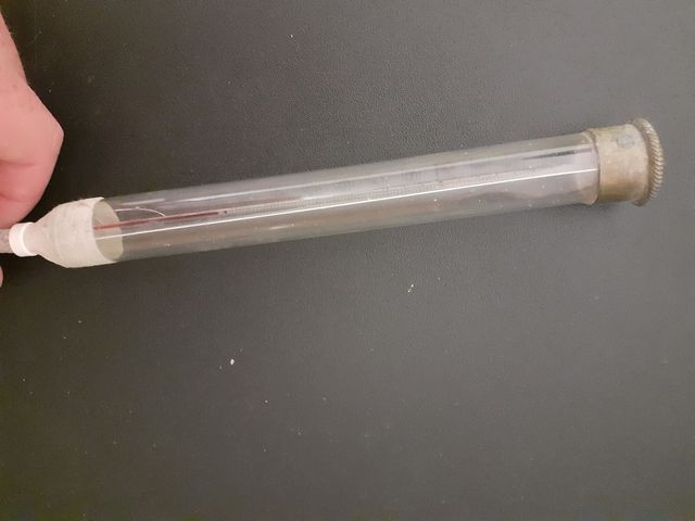 TERMOMETRO LABORATORIO ANTIGUO COLECCIÓN