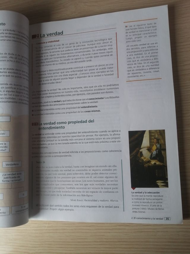 Libro Filosofía 1 bachillerato Bruño