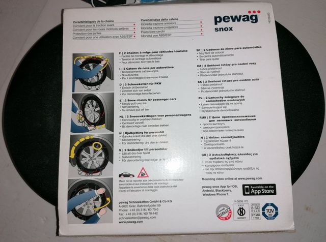 catene da neve per auto