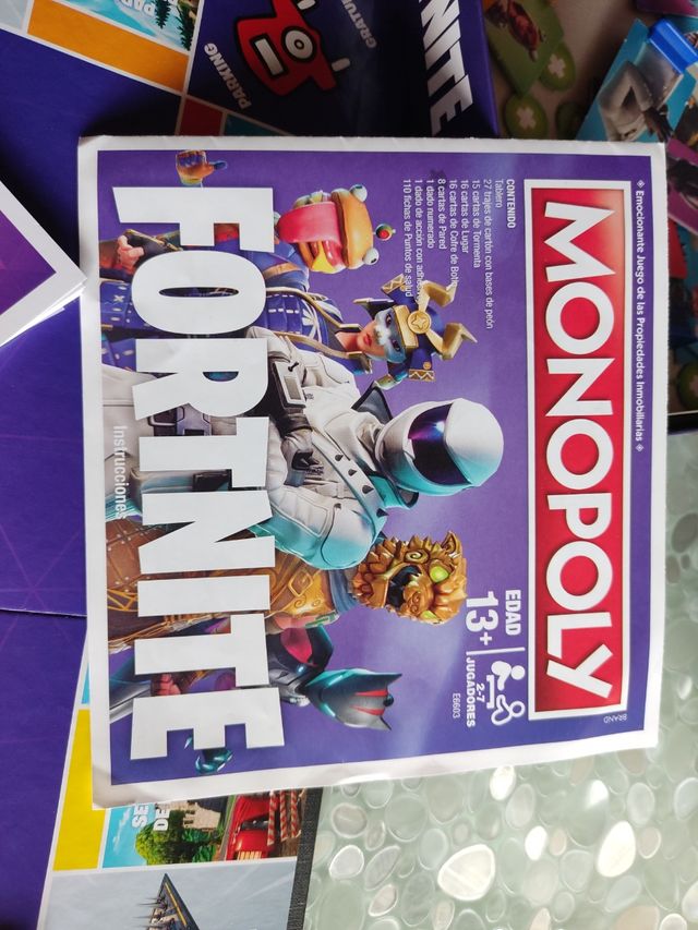 Monopoly Fortnite - Juego de Mesa