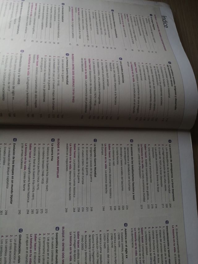 Libro Historia del mundo contemporáneo 1 bachiller