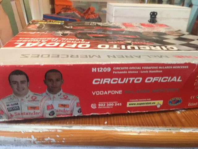 SuperSlot circuito oficial. Escala 1:32