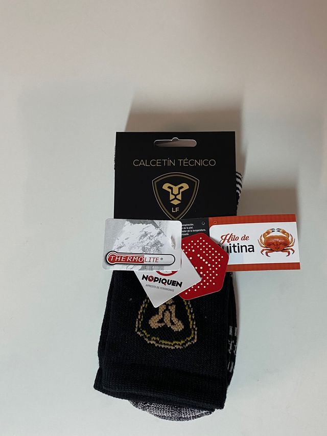 Calcetines técnicos Fibra CoolMax y Thermolite